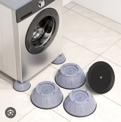 4Pcs Universal Anti-Vibration Feet Pads — Non-Slip Rubber Mats